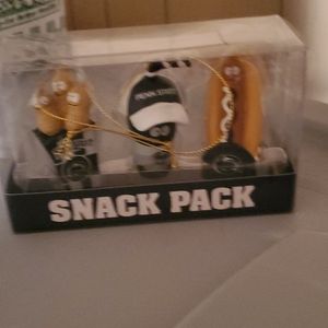3 New Snack pack ornaments